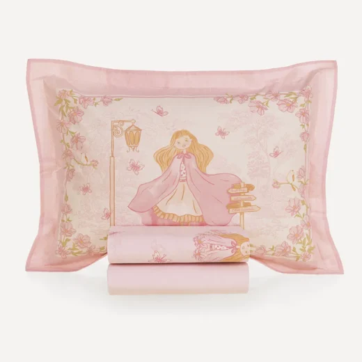 Jogo de Cama Infantil 200 Fios Amora