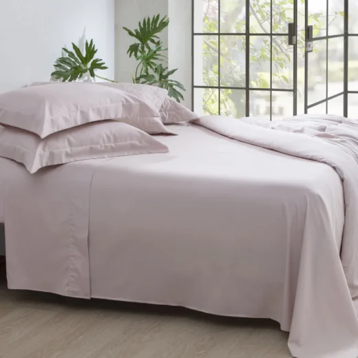 Jogo de Cama 300 Fios Satinée Rose Parisi