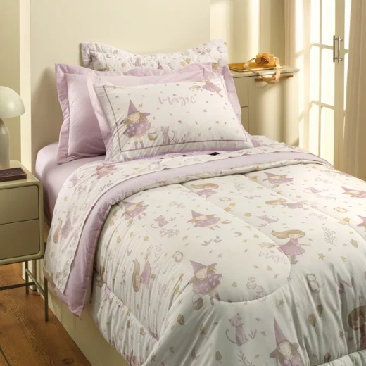 Kit Colcha Infantil Fantasia